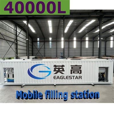 Manufacturer Eaglestar 20ft Container Petrol Filling Mobile Gas Station